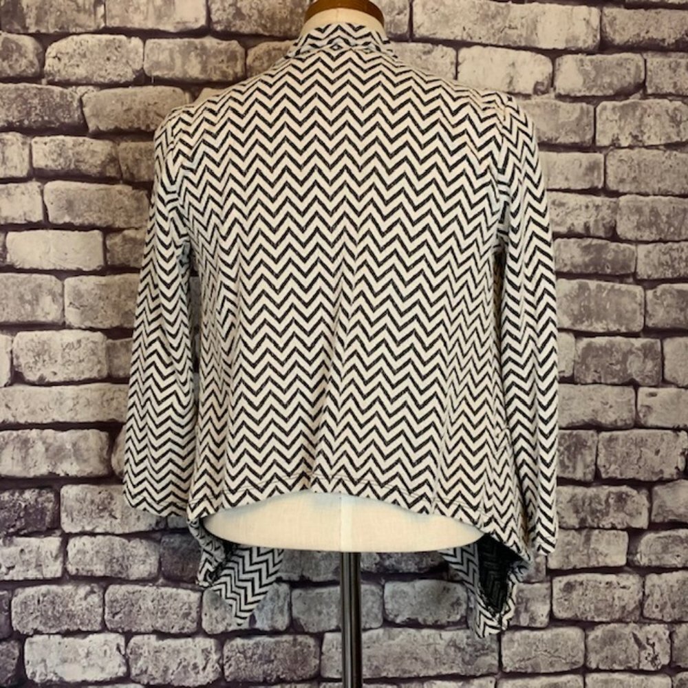 Blooms In The City Waterfall Cardigan Size Small - Picture 8 of 10
